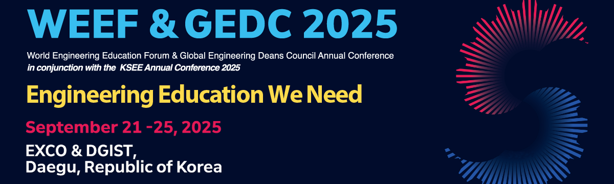 Logo WEEF & GEDC 2025